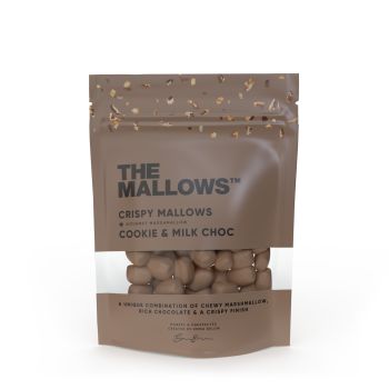 The Mallows Crispy, Keks und Milchschokolade, 90g